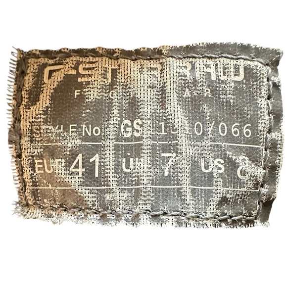 G-Star Raw Men's Patton-IV-Marker High Leather Boots GS11810/066 US 8 EU 41 B4 - Picture 12 of 12